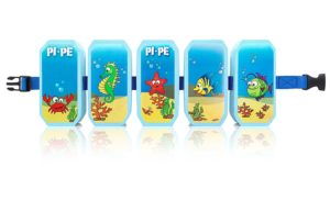 Pi-pe Ceinture De Natation Kids Pro – 5 Blocs Flottants, Réglable, Pour Enfants 2-6 Ans, 15-30 Kg, 100 % EVA