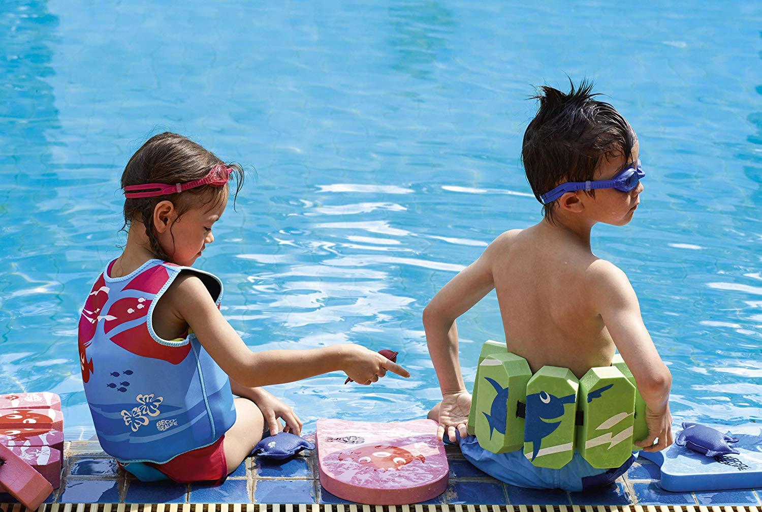 Pro EVA Schwimmgürtel Kids Adults Safe Trainingshilfe Board Foam Float Tool V8W8 
